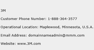 3M Phone Number Customer Service