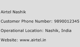 Airtel Nashik Phone Number Customer Service