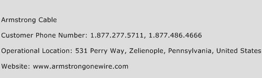 Armstrong Cable Phone Number Customer Service