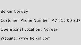 Belkin Norway Phone Number Customer Service