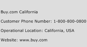 Buy.com California Phone Number Customer Service