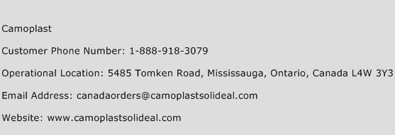 Camoplast Phone Number Customer Service