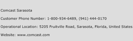 Comcast Sarasota Phone Number Customer Service