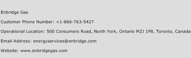 Enbridge Gas Phone Number Customer Service