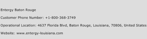 Entergy Baton Rouge Phone Number Customer Service
