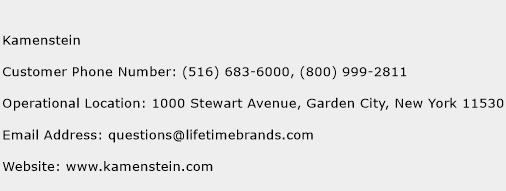 Kamenstein Phone Number Customer Service
