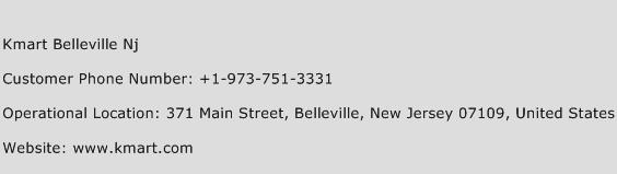 Kmart Belleville Nj Phone Number Customer Service