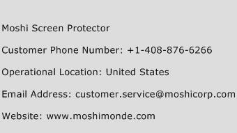 Moshi Screen Protector Phone Number Customer Service
