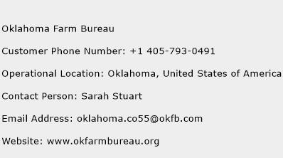 Oklahoma Farm Bureau Phone Number Customer Service