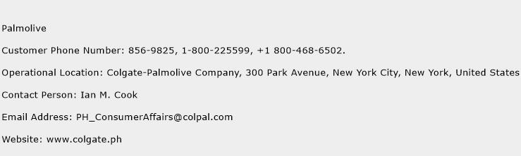 Palmolive Phone Number Customer Service