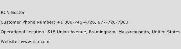 RCN Boston Phone Number Customer Service
