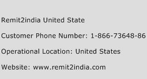 Remit2india United State Phone Number Customer Service