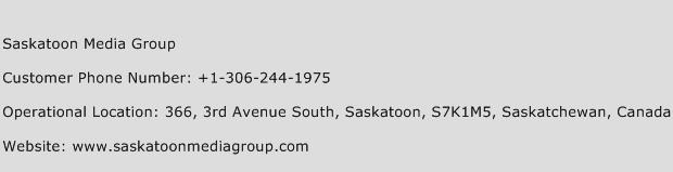 Saskatoon Media Group Phone Number Customer Service