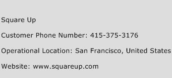 Square Up Phone Number Customer Service