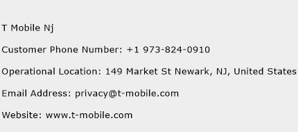 T Mobile Nj Phone Number Customer Service