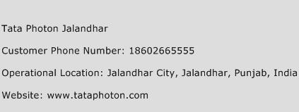 Tata Photon Jalandhar Phone Number Customer Service