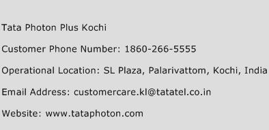 Tata Photon Plus Kochi Phone Number Customer Service