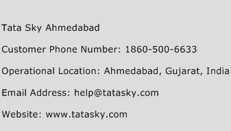 Tata Sky Ahmedabad Phone Number Customer Service