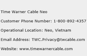 Time Warner Cable Neo Phone Number Customer Service