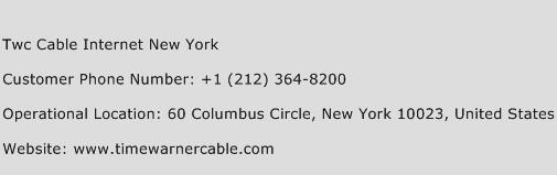 Twc Cable Internet New York Phone Number Customer Service