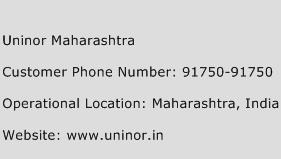 Uninor Maharashtra Phone Number Customer Service