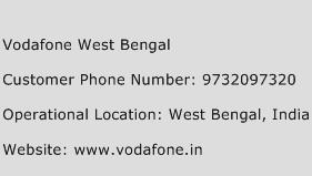 Vodafone West Bengal Phone Number Customer Service