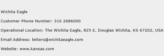 Wichita Eagle Phone Number Customer Service